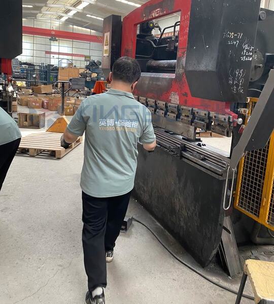 Hebei Yingbo Safe Boxes Co., Ltd üretici üretim hattı