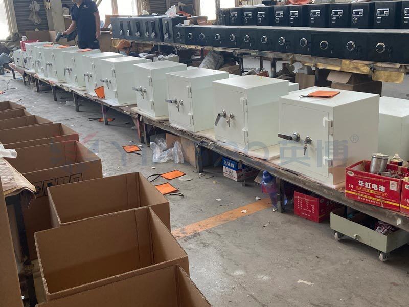 Hebei Yingbo Safe Boxes Co., Ltd üretici üretim hattı