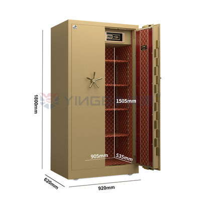 Çifte Alarm Parmak izi kilitli kasası Hareketli Kasa YB/DK180-3C