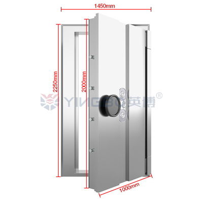 H2250*W1450mm Modern Banka Kasası Kapısı Üç Kilit Bağlantısı YB/VC-2
