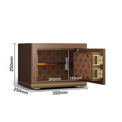 0.55 Cu Ft parmak izi kilidi Ofis Güvenlik Kasası