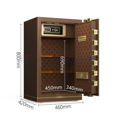 Ofis Güvenliği için Çift Alarm Akıllı Kasası H800mm YB/N7-80