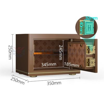 H250mm Elektronik Kilitli Ofis Güvenlik Kasası