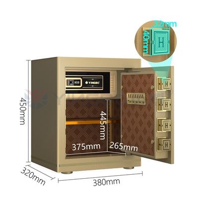 H450mm Lüks Dijital Güvenlik Kutusu Güvenlik İçin Elektronik Kilit