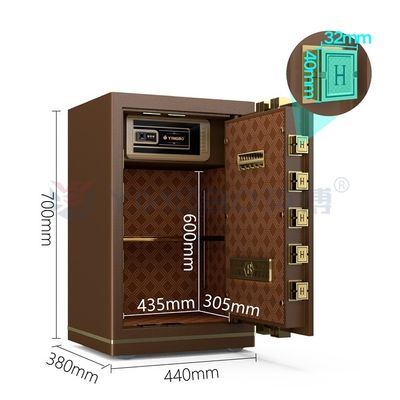 Ofis Güvenliği İçin Elektronik Kilitli Kasa 39kg YB/N7-70