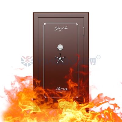 UL 36Guns silah güvenli Kutusu ile dijital kilit 75 Mins Yangına Karşı Dayanıklı Rating