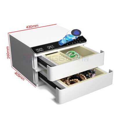 Çifte Alarm Çift Katmanlı Çelik Mücevher Kasası Güvenlik İçin
