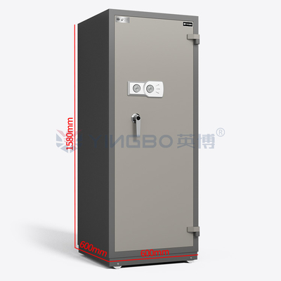 H1580mm Yangına Karşı Güvenli Kutu Büyük Boyutlu Ev Güvenli Multiple Yangın Önleme Tasarımı