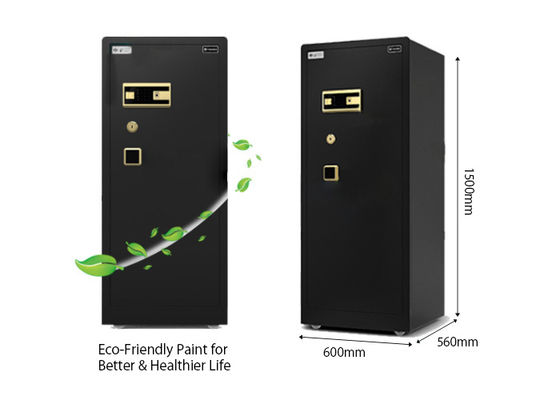 Biometrik parmak izi kilitli mücevher saat winder güvenli ev için hırsızlık karşıtı mücevher para