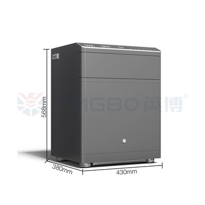 Biyometrik Parmak İzi Komodin Güvenli Kasa, Ev Güvenliği İçin Sağlam Çelik Yapı