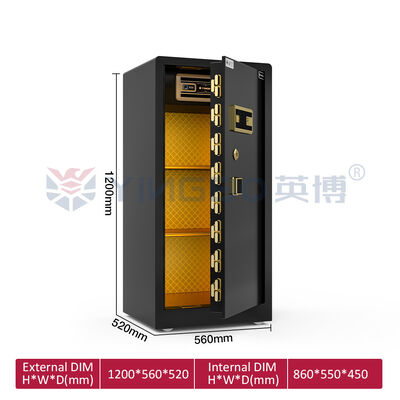 12 Mm Kapı Paneli Çevre Dostu Boya Evi Kasası YB/RS-120 Siyah