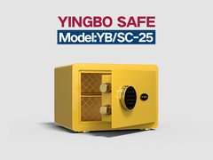 YB/SC-25 sarı elektronik kilitli ev kasası