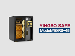 YB/RS-45 parmak izi kilitli ev kasası siyah