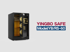 YB/RS-60 parmak izi kilitli ev kasası siyah