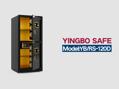 YB/RS-120D parmak izi kilitli ev kasası siyah