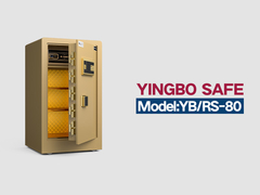 YB/RS-80 parmak izi kilitli ev kasası altın