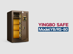 YB/RS-80 parmak izi kilitli ev kasası kahve