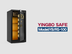YB/RS-100 parmak izi kilitli ev kasası siyah
