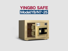 Altın Çift Alarm Ofis Kasası H250mm