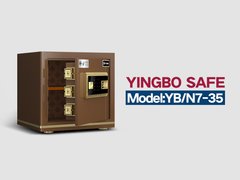 Katı çelik ofis kasası çift alarm YB/N7-35