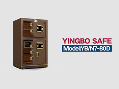 Güvenlik için çift alarm akıllı ofis kasası H800mm