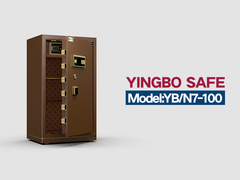 H1000mm Katı Çelik Lüks Kahve Ofisi Güvenlik Kasası