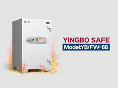 YB/FW-88 yangın geçirmez kasası beyaz