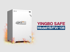 YB/FW- 108 yangın geçirmez kasası beyaz